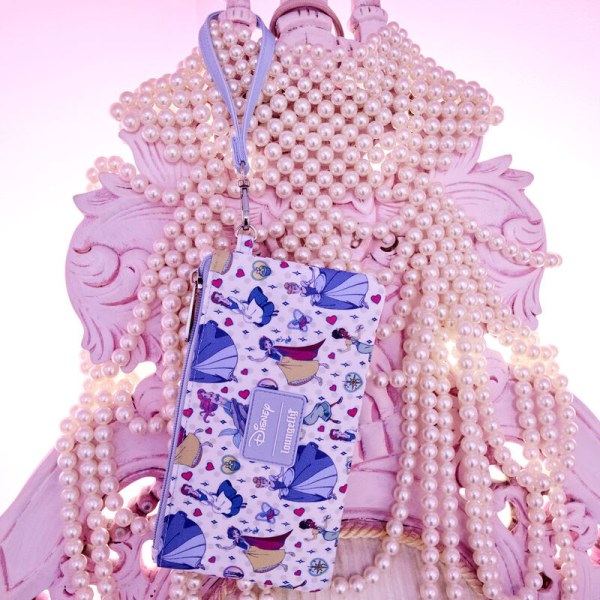 Pouch Wristlet Nylon Disney Princess Manga - DISNEY LOUNGEFLY