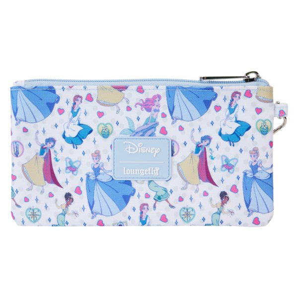 Pouch Wristlet Nylon Disney Princess Manga - DISNEY LOUNGEFLY