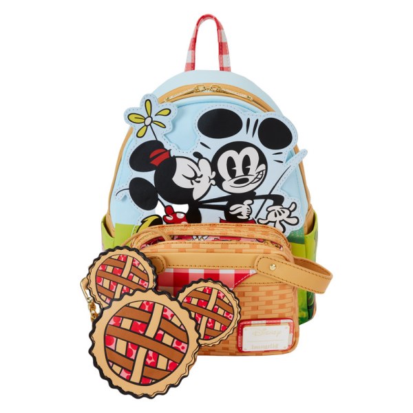 MINI BACKPACK Mickey & Friends Picnic Basket - DISNEY LOUNGEFLY