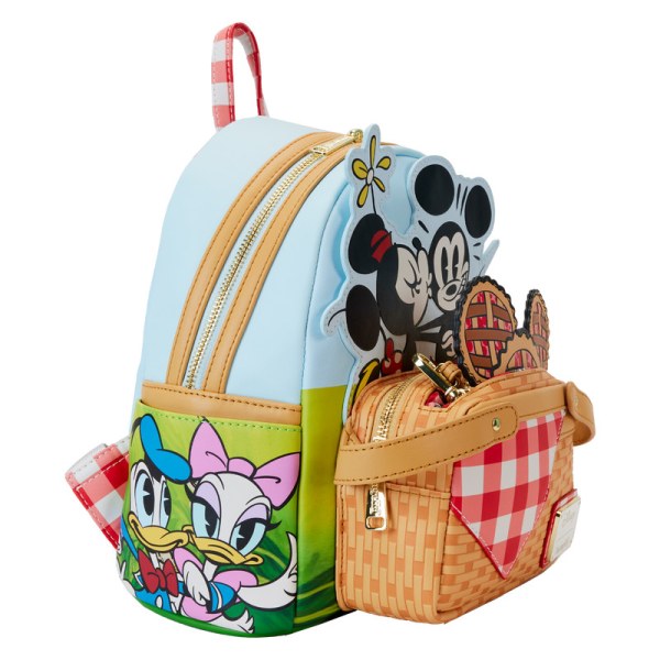 MINI BACKPACK Mickey & Friends Picnic Basket - DISNEY LOUNGEFLY
