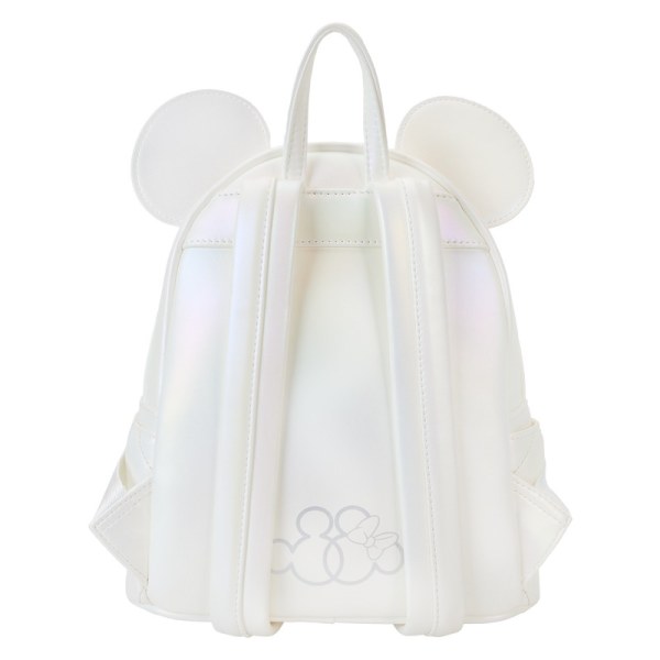 MINI BACKPACK Minnie Mouse Iridescent Wedding - DISNEY LOUNGEFLY