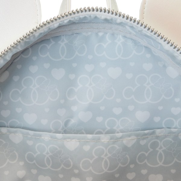 MINI BACKPACK Minnie Mouse Iridescent Wedding - DISNEY LOUNGEFLY