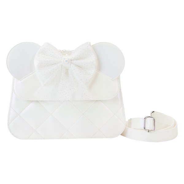 Crossbody Bag Minnie Mouse Iridescent Wedding - DISNEY LOUNGEFLY