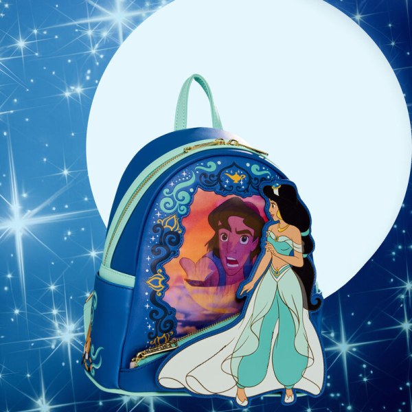 MINI BACKPACK Aladdin Princess Series Lenticular - DISNEY LOUNGEFLY