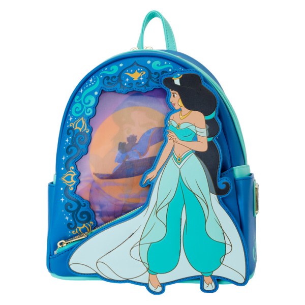 MINI BACKPACK Aladdin Princess Series Lenticular - DISNEY LOUNGEFLY