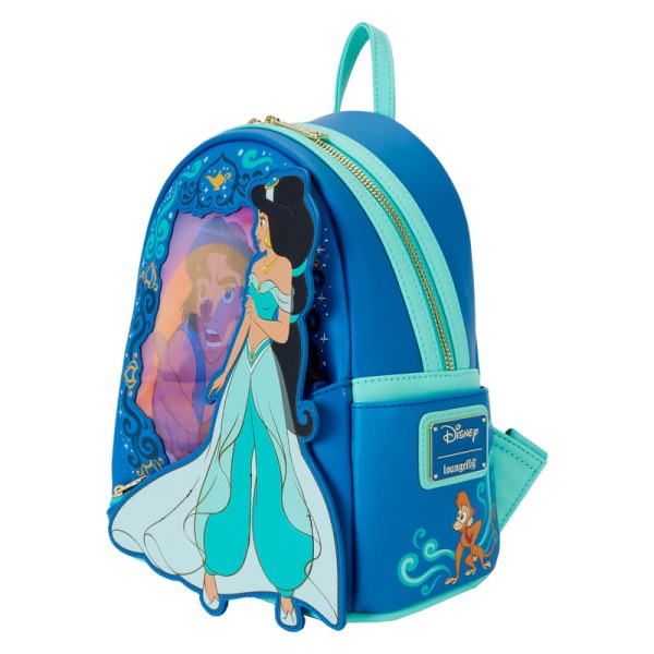 MINI BACKPACK Aladdin Princess Series Lenticular - DISNEY LOUNGEFLY