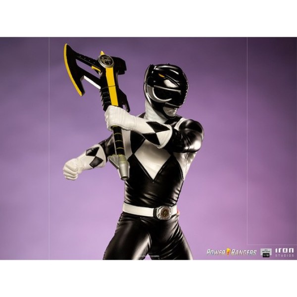 POWER RANGERS: MIGHTY MORPHIN BLACK RANGER ART SCALE - POWER RANGERS