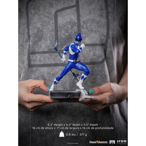 POWER RANGERS: MIGHTY MORPHIN BLUE RANGER ART SCALE - POWER RANGERS
