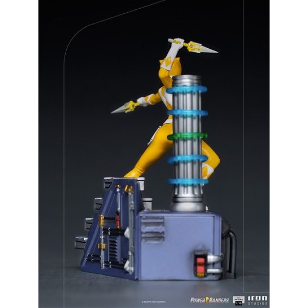 POWER RANGERS: MIGHTY MORPHIN YELLOW RANGER ART SCALE - POWER RANGERS