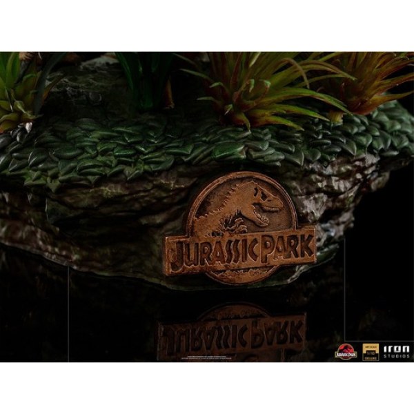 TWO VELOCIRAPTORS ART SCALE DELUXE - JURASSIC PARK