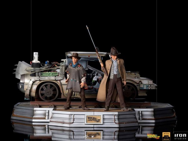 Back to the Future III Art Scale Deluxe Full Set