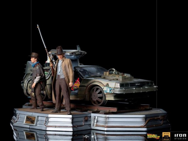 Back to the Future III Art Scale Deluxe Full Set