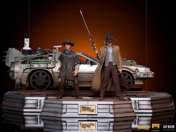 Back to the Future III Art Scale Deluxe Full Set