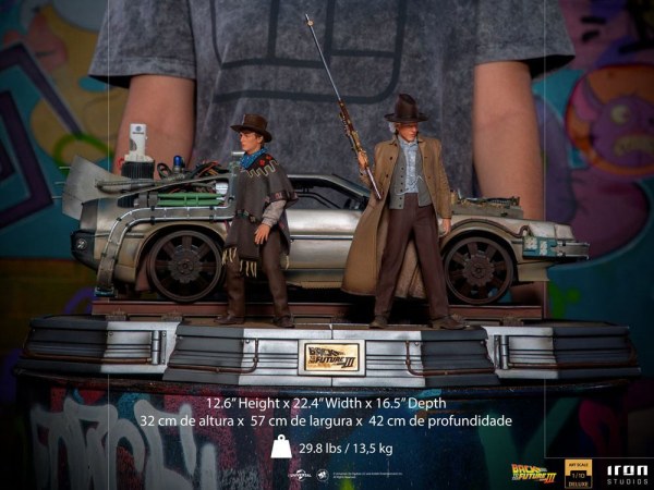 Back to the Future III Art Scale Deluxe Full Set