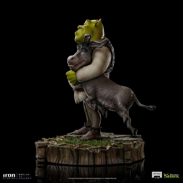 Shrek, Donkey and The Gingerbread Man Deluxe Art Scale - Dreamworks