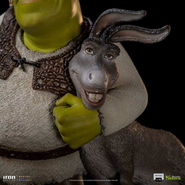 Shrek, Donkey and The Gingerbread Man Deluxe Art Scale - Dreamworks