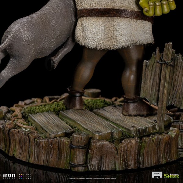 Shrek, Donkey and The Gingerbread Man Deluxe Art Scale - Dreamworks