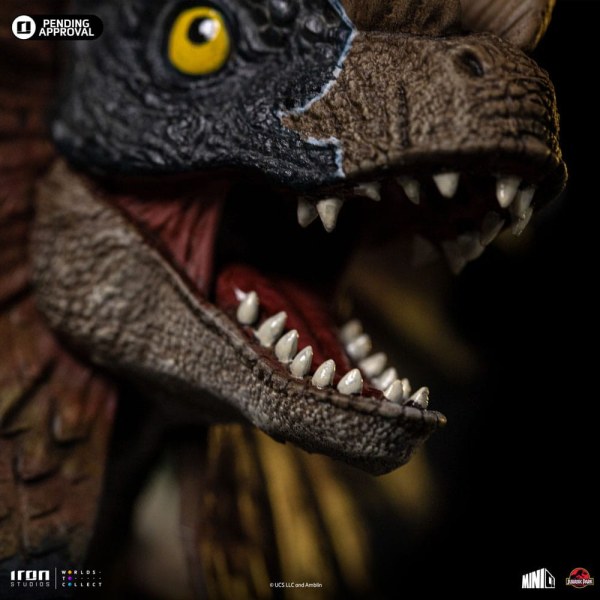 DILOPHOSAURUS ART SCALE - JURASSIC PARK