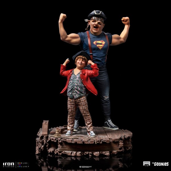 Sloth and Chunk Art Scale - The Goonies