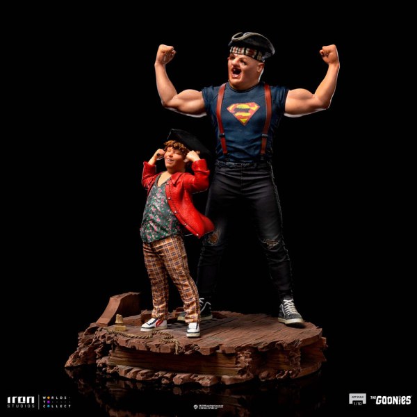 Sloth and Chunk Art Scale - The Goonies