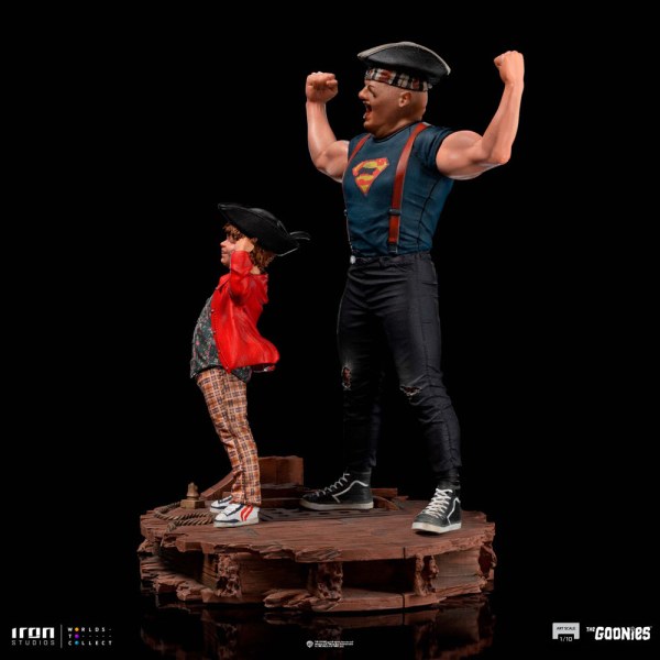 Sloth and Chunk Art Scale - The Goonies