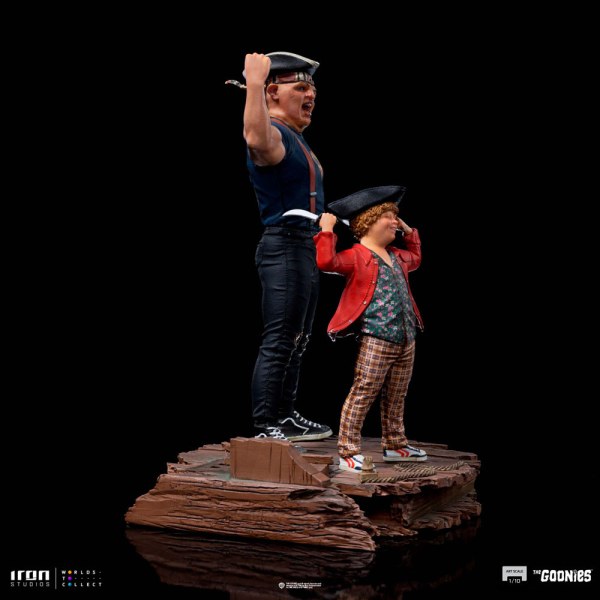 Sloth and Chunk Art Scale - The Goonies