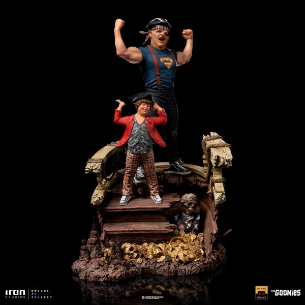 Sloth and Chunk Deluxe Art Scale - The Goonies
