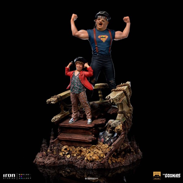 Sloth and Chunk Deluxe Art Scale - The Goonies