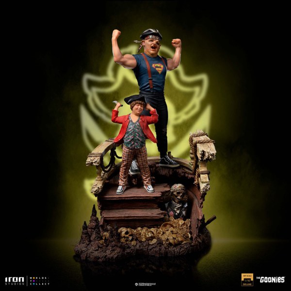 Sloth and Chunk Deluxe Art Scale - The Goonies