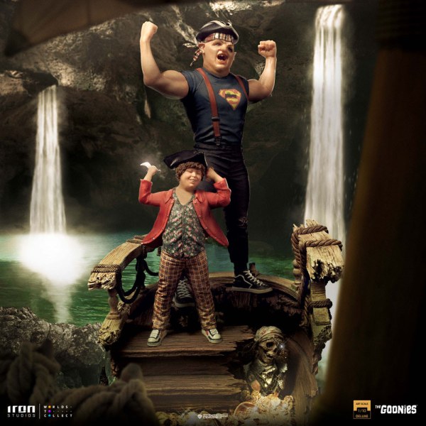 Sloth and Chunk Deluxe Art Scale - The Goonies
