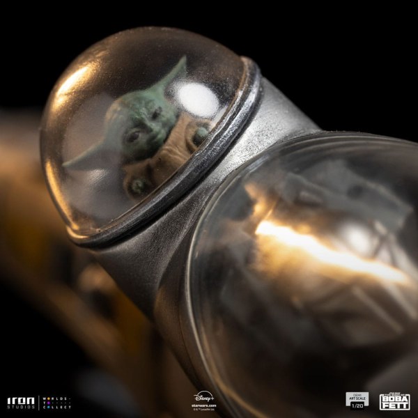 Mando's N-1 Starfighter Art Scale - The Book of Boba Fett