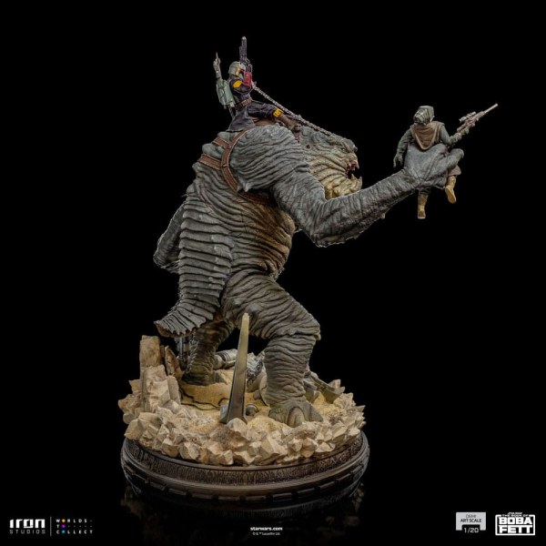 Boba Fett & Rancor Demi Art Scale - The Book of Boba Fett