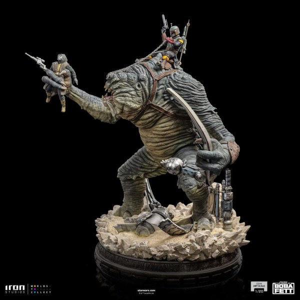 Boba Fett & Rancor Demi Art Scale - The Book of Boba Fett