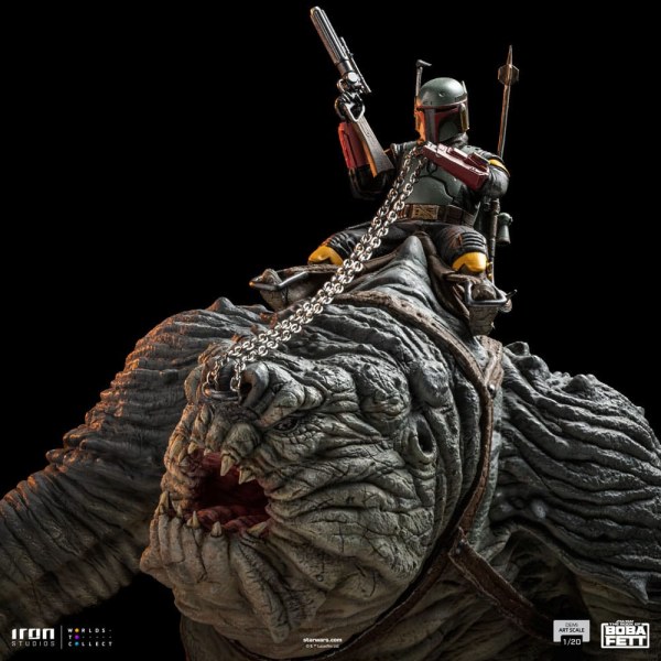 Boba Fett & Rancor Demi Art Scale - The Book of Boba Fett