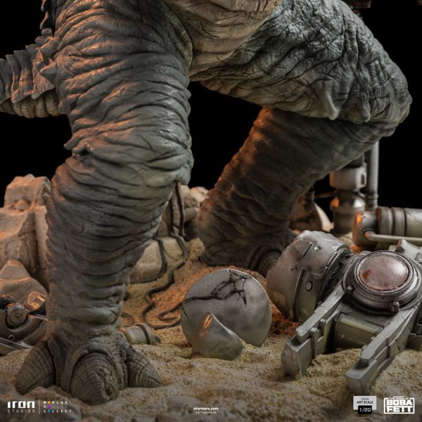 Boba Fett & Rancor Demi Art Scale - The Book of Boba Fett