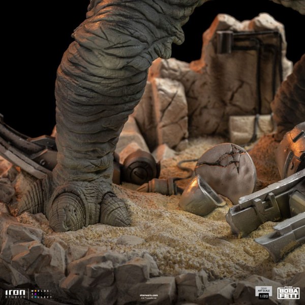 Boba Fett & Rancor Demi Art Scale - The Book of Boba Fett