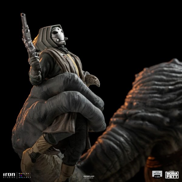 Boba Fett & Rancor Demi Art Scale - The Book of Boba Fett