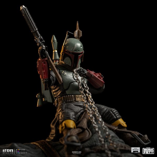 Boba Fett & Rancor Demi Art Scale - The Book of Boba Fett