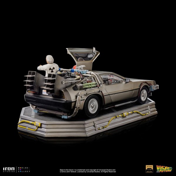 DeLorean Full Set Art Scale - Back to the Future