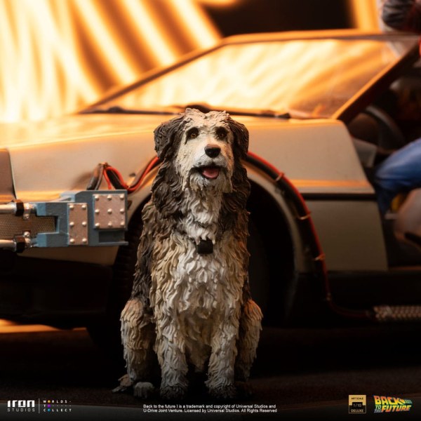 DeLorean Full Set Art Scale - Back to the Future