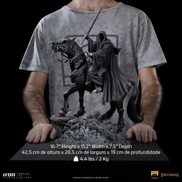 Nazgul on Horse Deluxe Art Scale - The Lord of the Rings