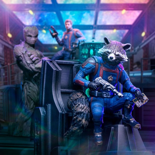 ROCKET RACOON ART SCALE - MARVEL GUARDIANS OF THE GALAXY VOL.3