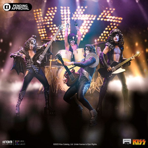 GENE SIMONS ART SCALE LIMITED EDITION - KISS