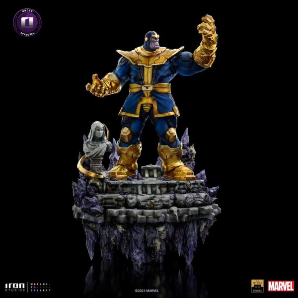 THANOS ART SCALE DELUXE - MARVEL INFINITY GAUNLET DIORAMA
