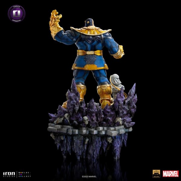 THANOS ART SCALE DELUXE - MARVEL INFINITY GAUNLET DIORAMA