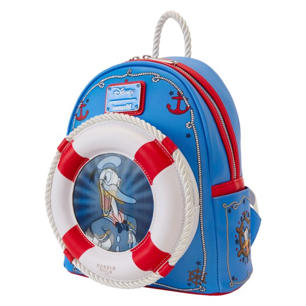 Donald Duck 90th Anniversary Lenticular mini backpack - DISNEY LOUNGEFLY