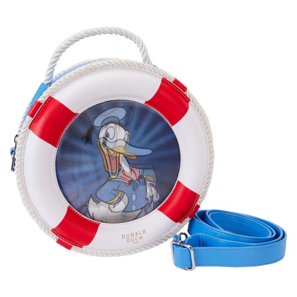 Donald Duck 90th Anniversary Lenticular Crossbody Bag - DISNEY LOUNGEFLY