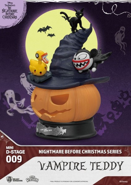 Nightmare Before Christmas beeldjes Mini Diorama Stage - Nightmare Before Christmas Disney