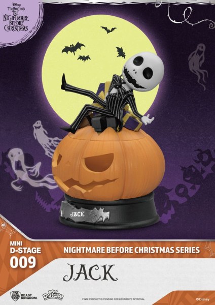 Nightmare Before Christmas beeldjes Mini Diorama Stage - Nightmare Before Christmas Disney