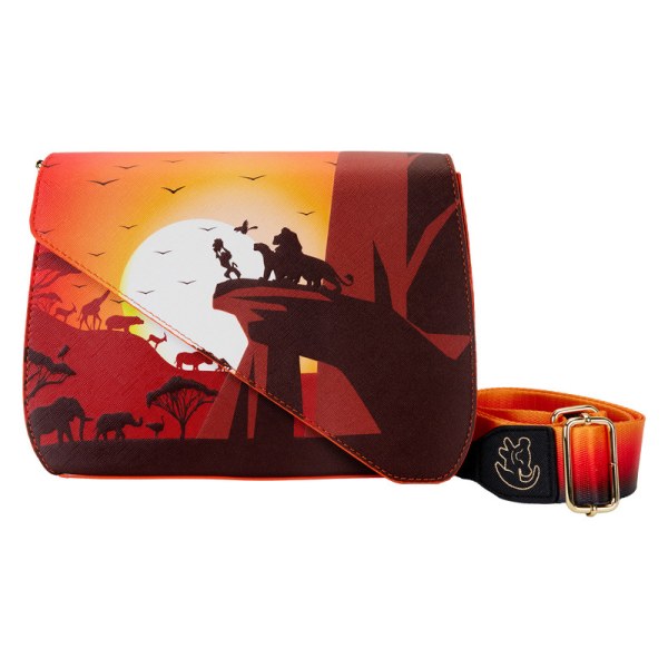 Pride Rock Silhouette Crossbody Bag The Lion King 30th Anniversary - DISNEY LOUNGEFLY
